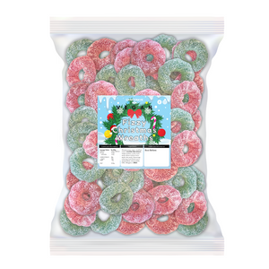 Candycrave Vegan Fizzy Christmas Wreaths 2KG