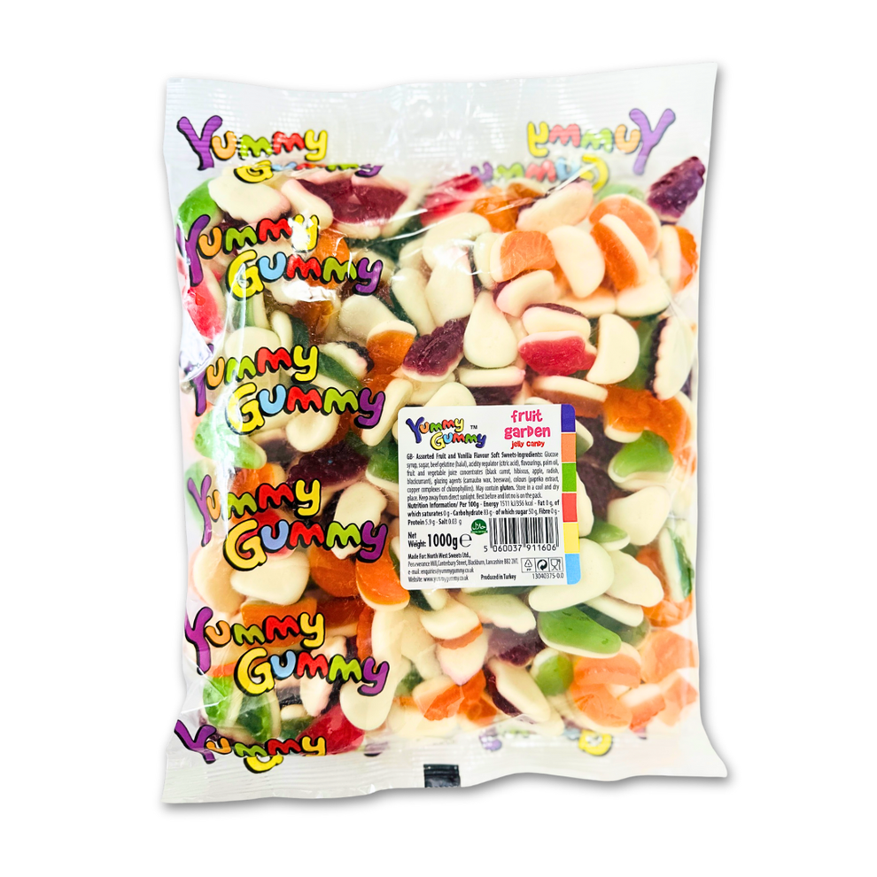 Yummy Gummy Fruit Garden Halal Sweets