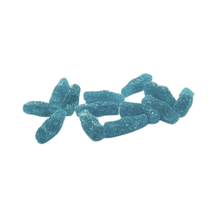 Load image into Gallery viewer, Yummy Gummy Fizzy Blue Raspberry Bottles 900 Tub