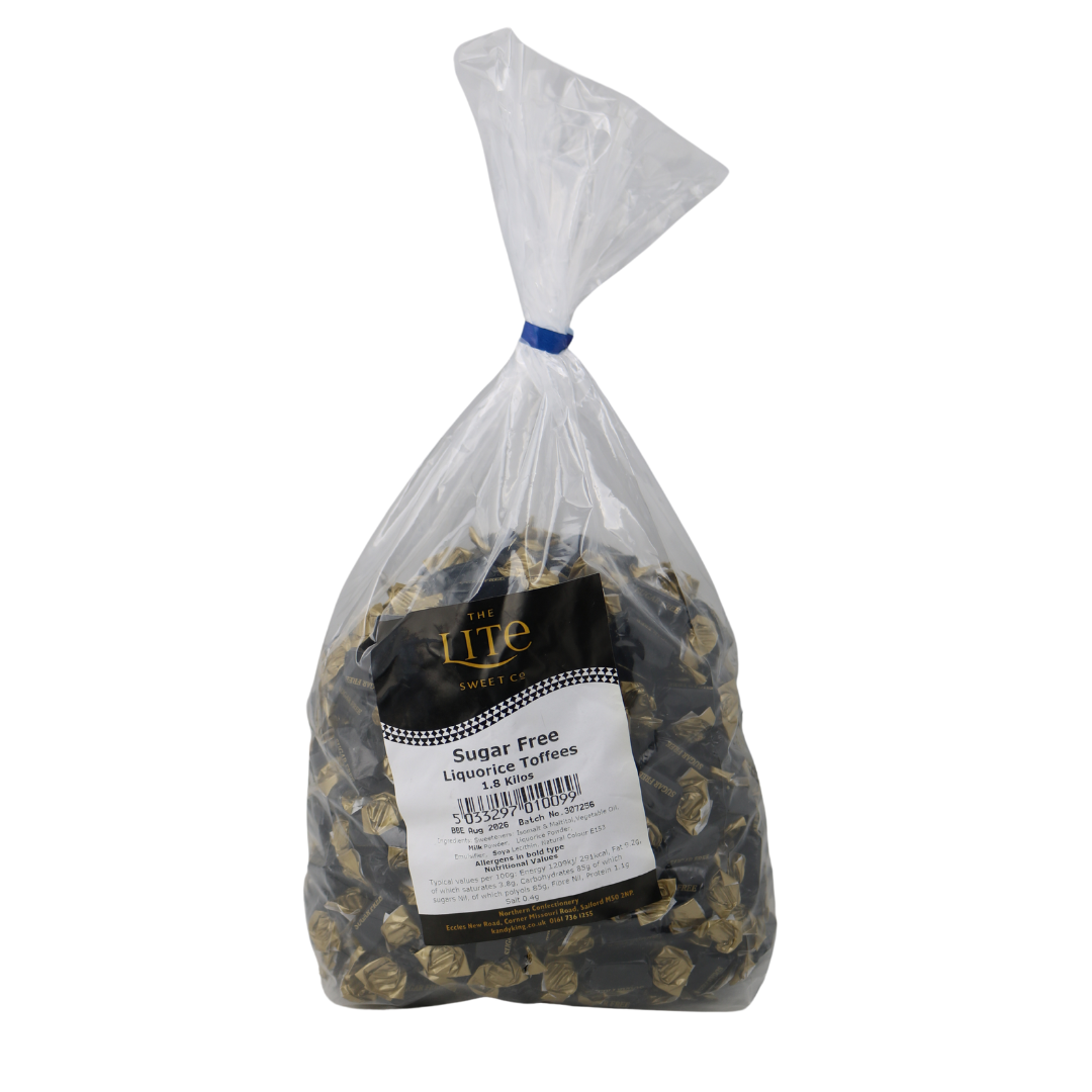 Lite Sugar Free Liquorice Toffee 1.8kg