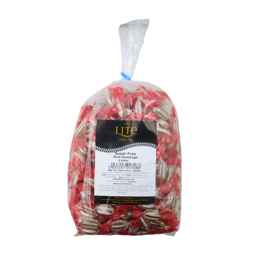Lite Sugar Free Mint Humbugs 2kg