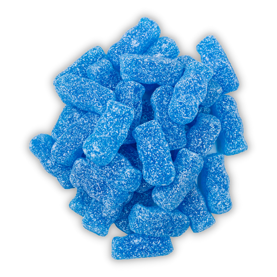 Candycrave Vegan Fizzy Blue Jelly Babies in bulk bag format
