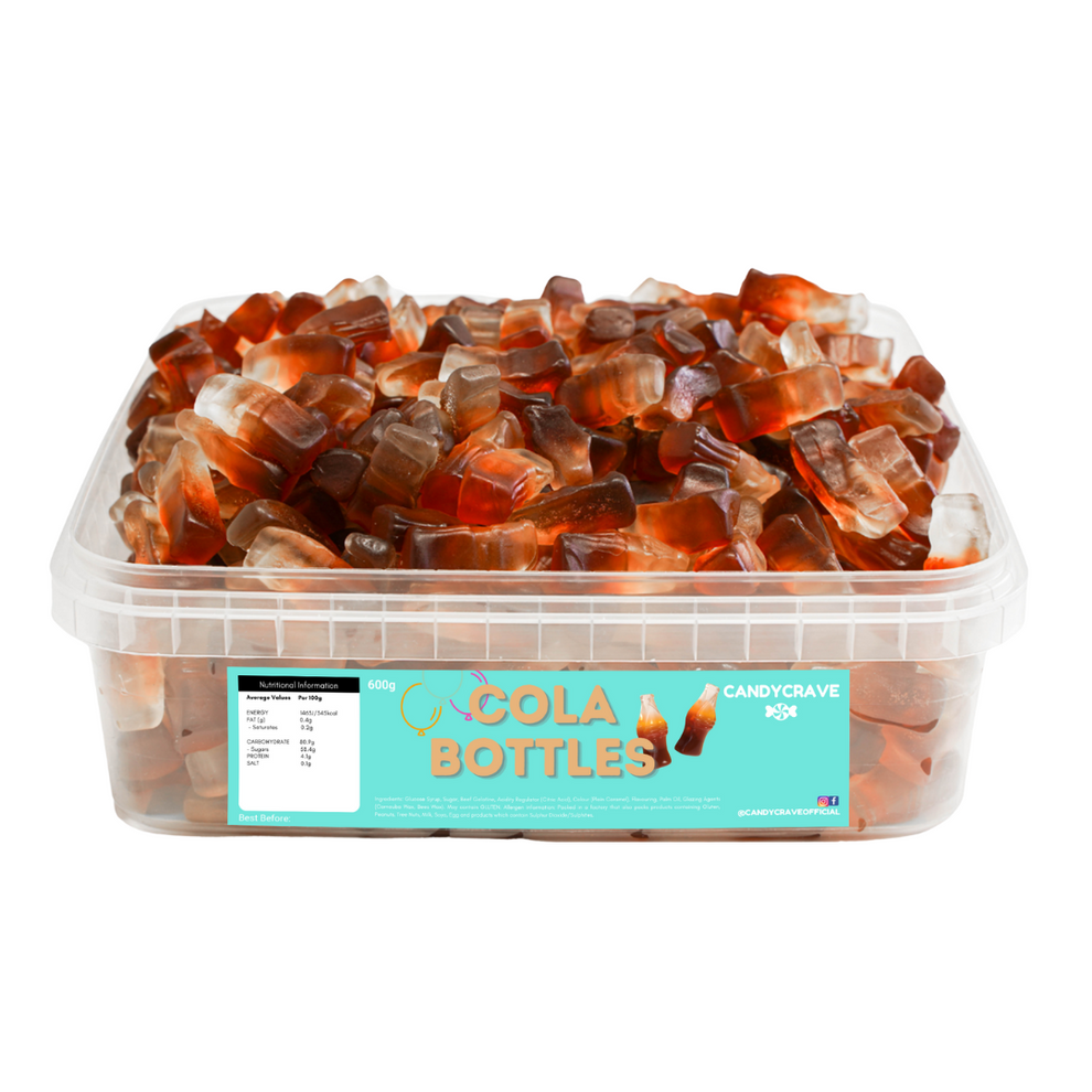 Candycrave Cola Bottles Sweet Tub