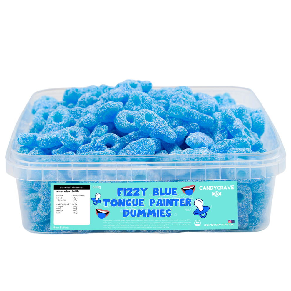 Blue Tongue Painter Dummies Sweet Tub 600g