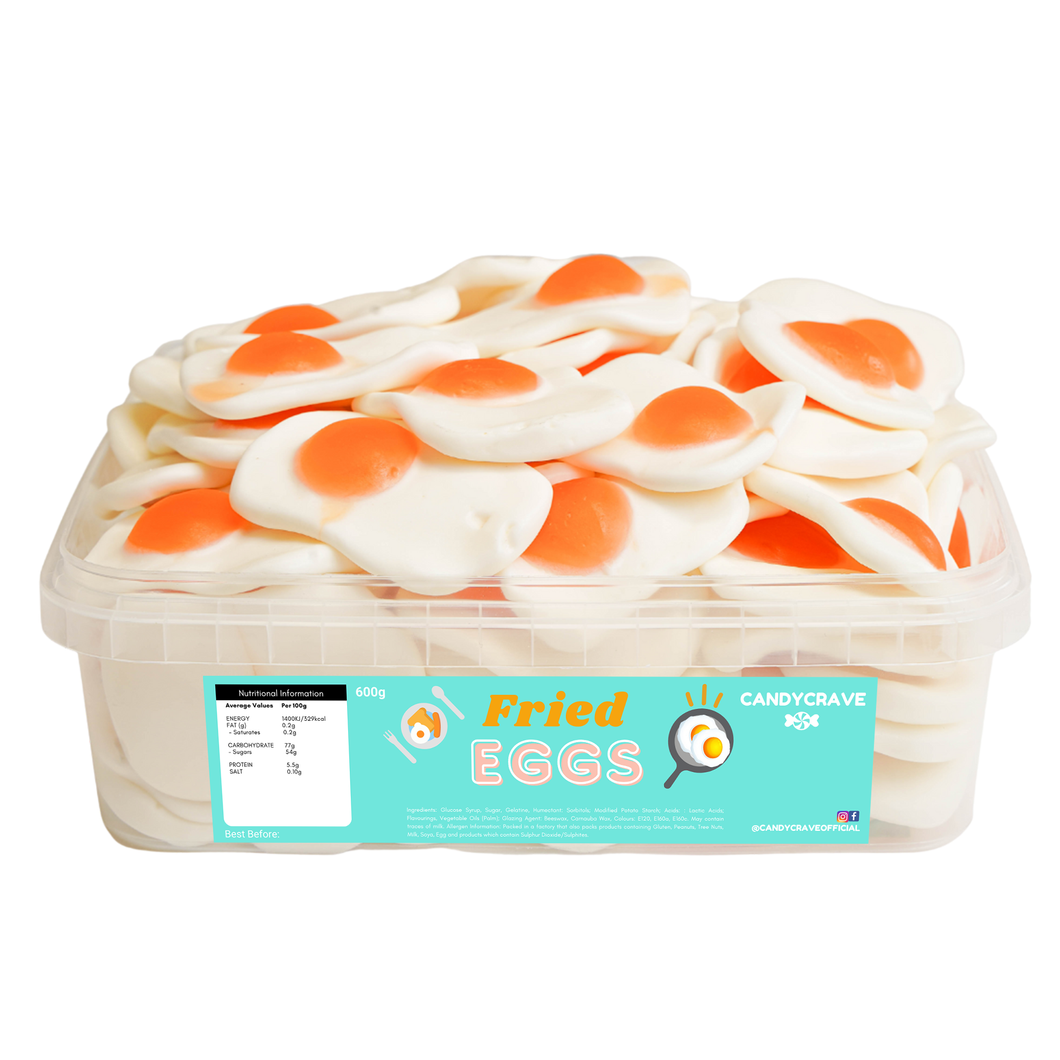 Candycrave Fried Eggs Tub 600g
