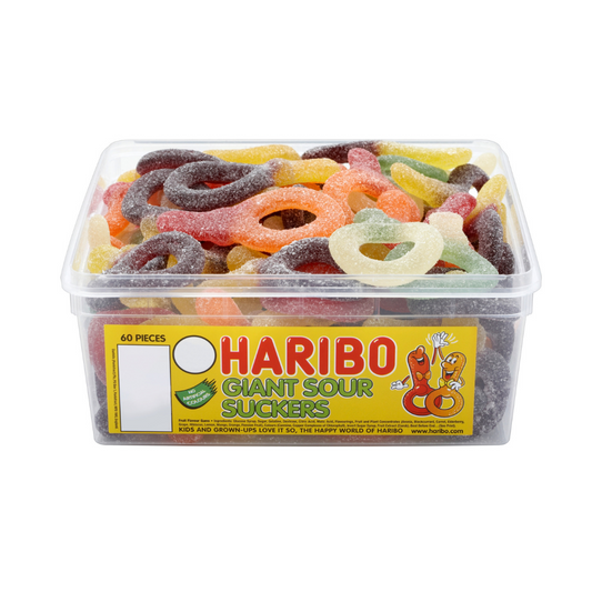 Haribo Giant Sour Suckers – Sour Dummy Gummies