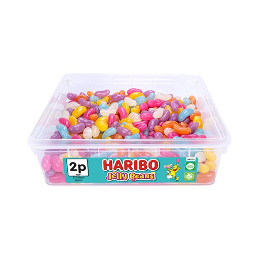 Haribo Vegetarian Jelly Beans Tub – Assorted Flavours