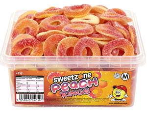 Sweetzone Peach Rings Tub 741g