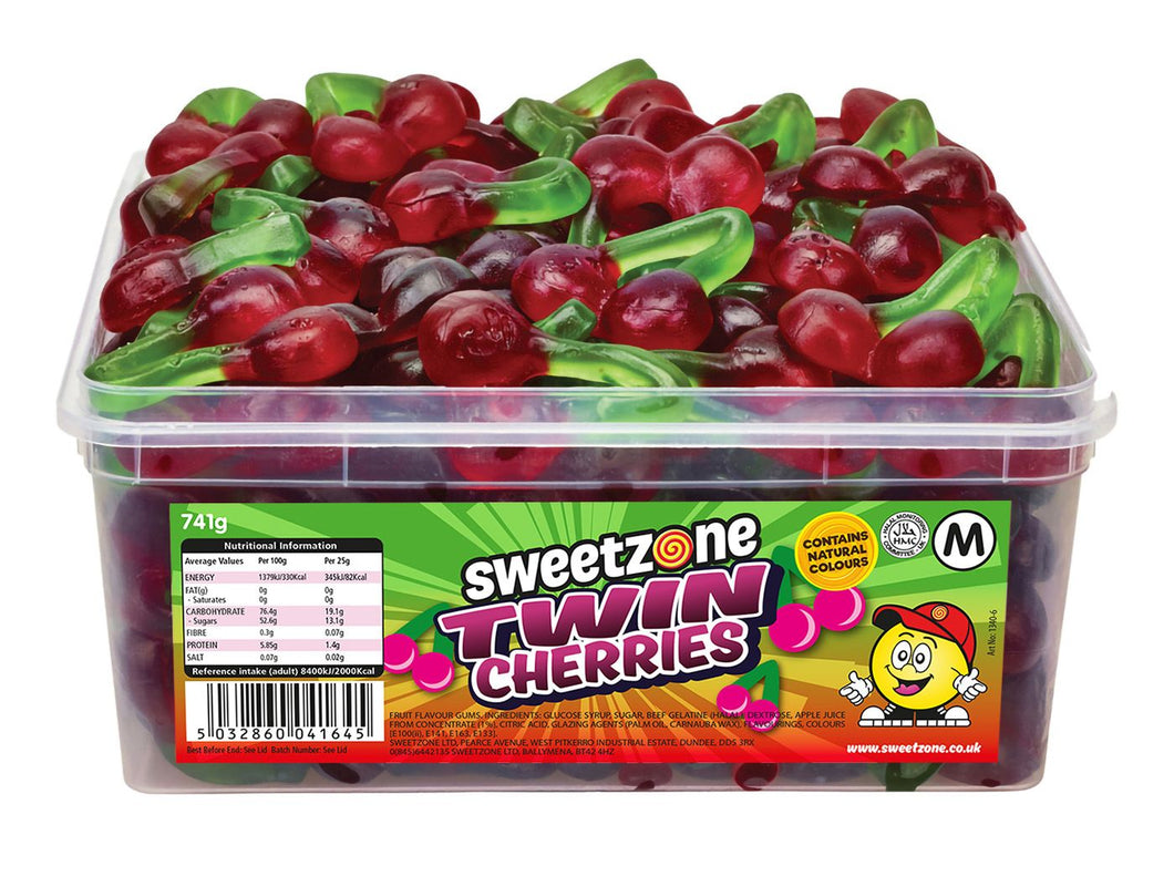 Sweetzone Twin Cherries Tub 741g