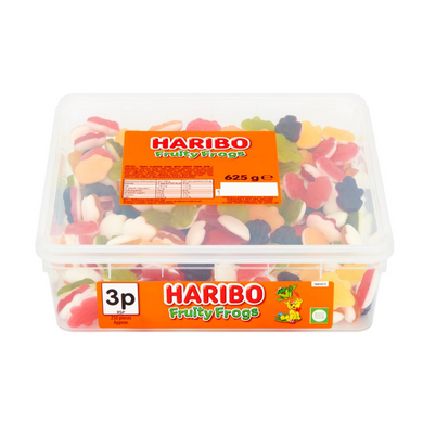 Haribo Fruity Frogs Tub 250x3P