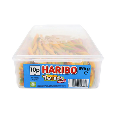 Haribo Rainbow Twists Tub 64X10P