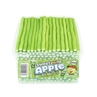 Sweetzone Apple Pencils Tub 100X10P