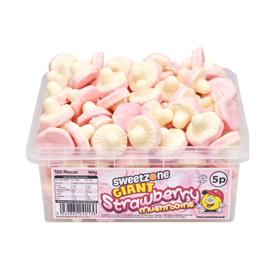Sweetzone Giant Strawberry Mushrooms Tub 120X5P