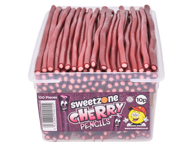 Sweetzone Cherry Pencils Tub 100X10P