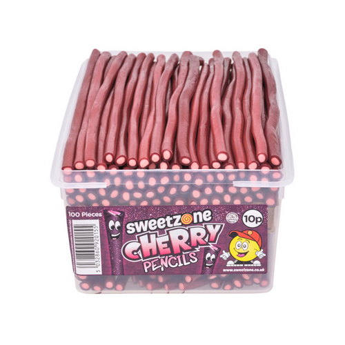 Sweetzone Cherry Pencils Tub 100X10P