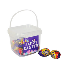 Load image into Gallery viewer, Easter Dozen Creme Eggs Bucket 480g